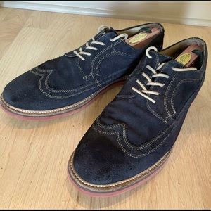 1901 by Nordstrom - Black Leather & Suede Oxford Shoes